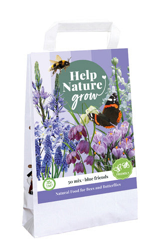 Sīpolpuķu maisījums Help Nature Grow - Blue Friends