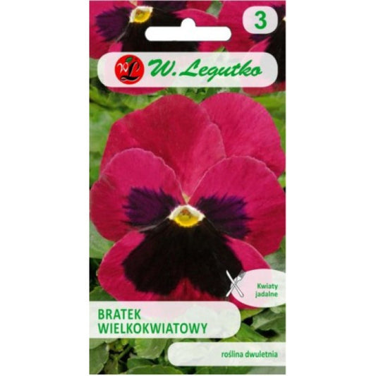 Atraitnīte aveņsārta ar melnu vidiņu 0.5g 312166