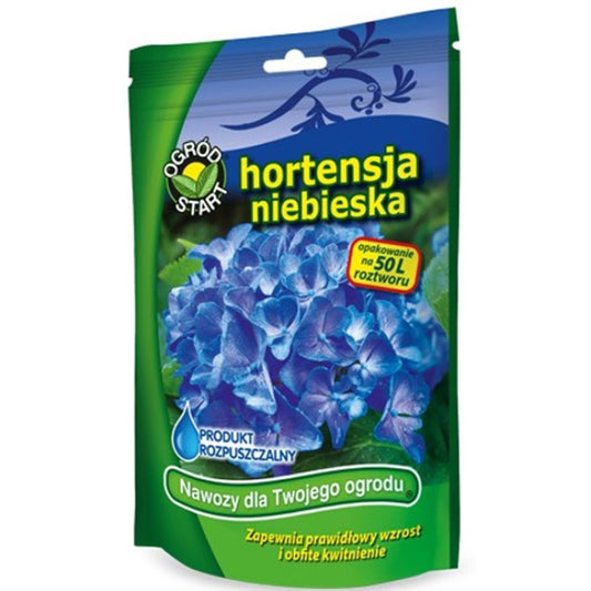 ŠĶĪSTOŠAIS 250g mēslojums ZILAJĀM HORTENZIJĀM