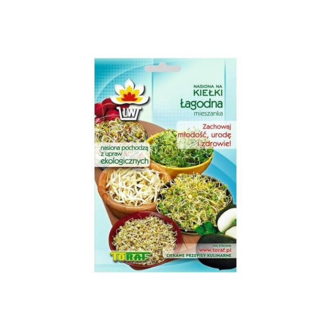 Diedzējamās sēklas maisījums ar maigu garšu 20g PL91604335/429ML;PL201604335/675ML