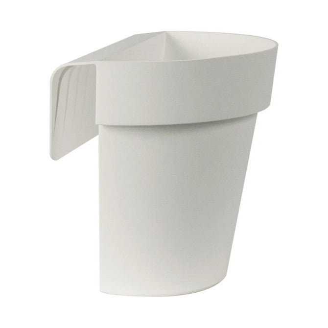 Puķu pods UP balts 25cm