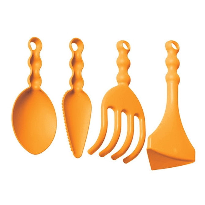 Darba rīki dārzam MINi gaiši oranži