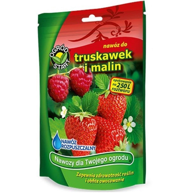 ŠĶĪSTOŠAIS 250g mēslojums ZEMENĒM, AVENĒM