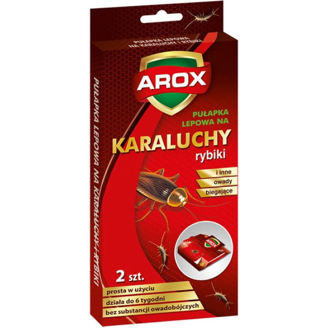 AROX Prusaku lipīgās lamatas 2gab