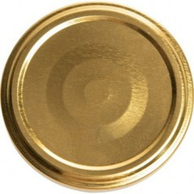 82mm vāciņš zelta krāsā(50)