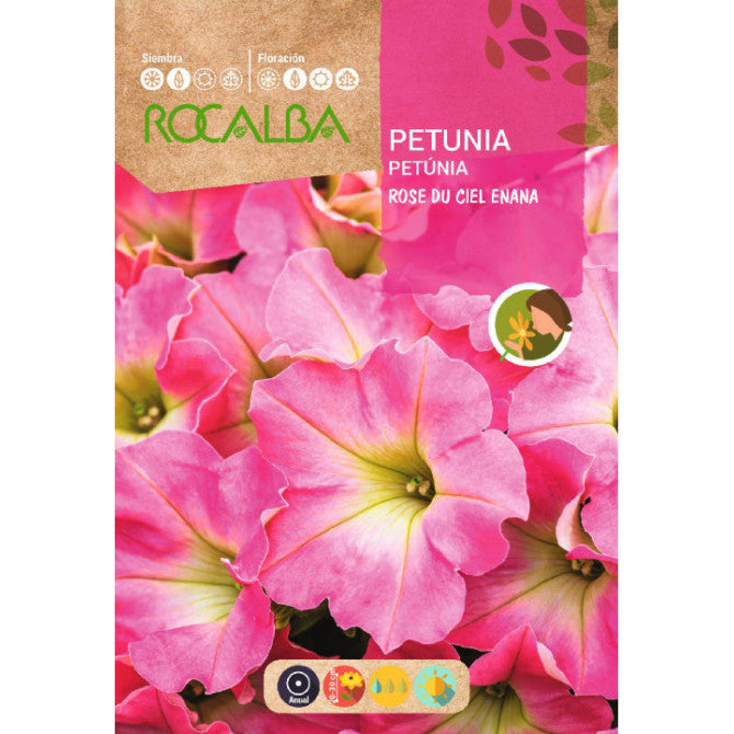Petūnijas Rose du ciel enana 0.5g