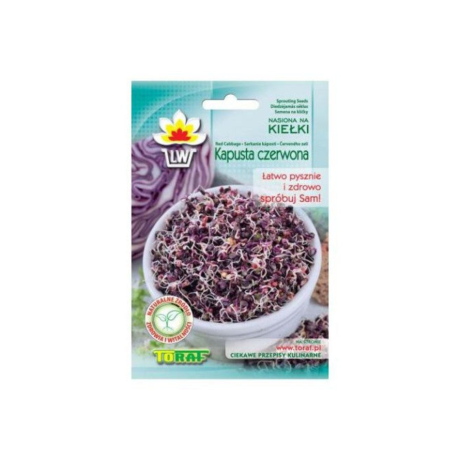 Diedzējamās sēklas SARKANIE KĀPOSTI 10g IT36440CIN0CS;IT51175CIN0CM