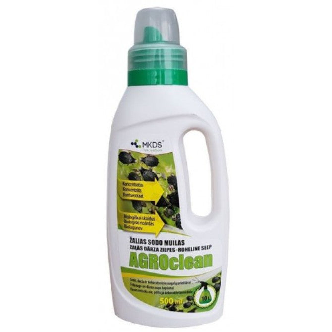 AGROCLEAN KONCENTRĀTS zaļās ziepes 500ml
