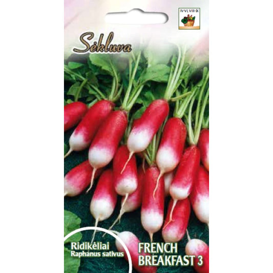 Redīsi (Sekluva) FRENCH BREAKFAST 3, 5g S.N.9642