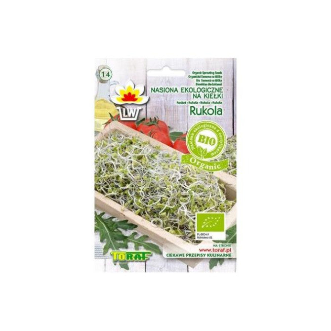 BIO diedzējamās sēklas rukola 10g