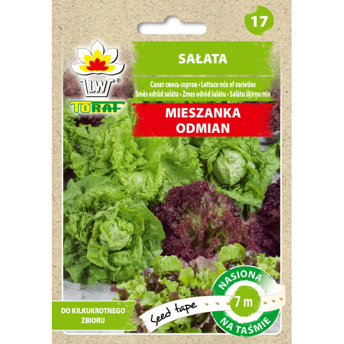 LENTE Salāti MIX dažādas šķirnes 7m