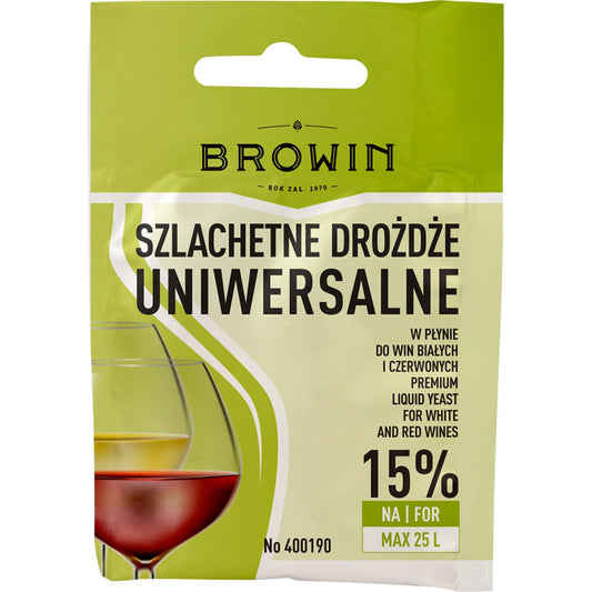 Vīna raugs šķidrais universālais 20ml
