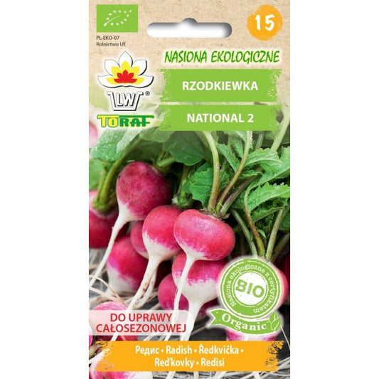 BIO Redīsi NATIONAL 2, 5g