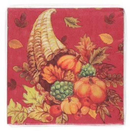 Salvetes Rudens bagātība 33x33cm 20gab
