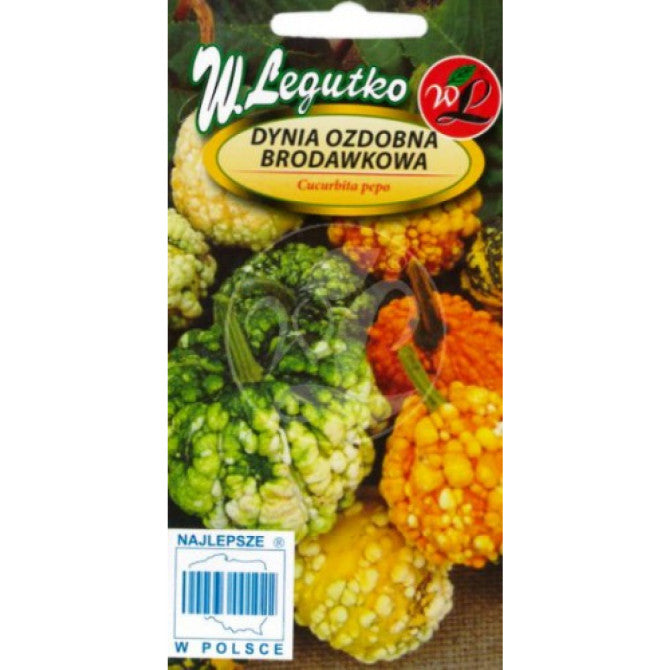 Ķirbīši dekoratīvie grubuļainie 1.00+0.5g