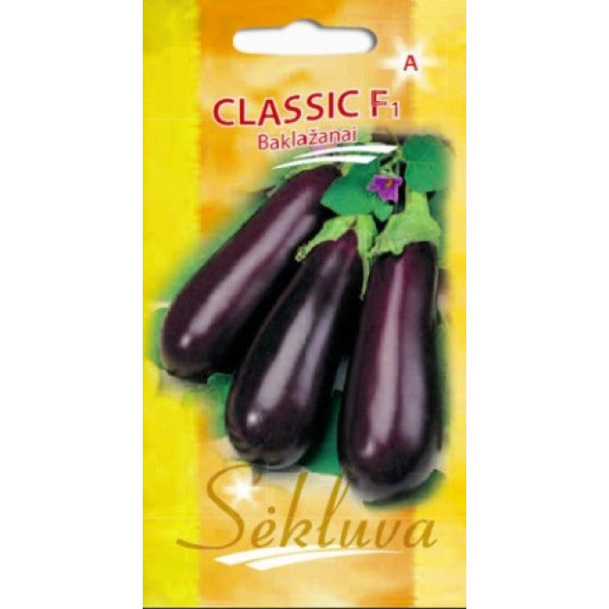 Baklažāni CLASSIC F1 0.1g S.N.9425