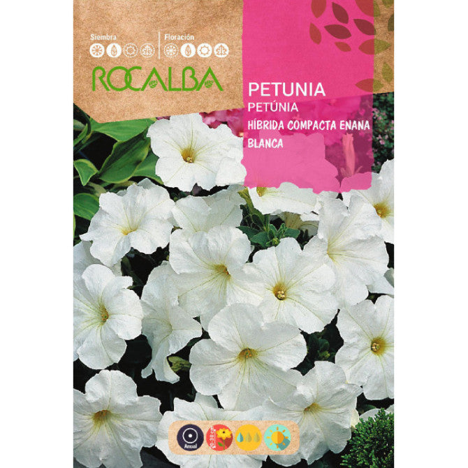 Petūnijas baltas 0.5g