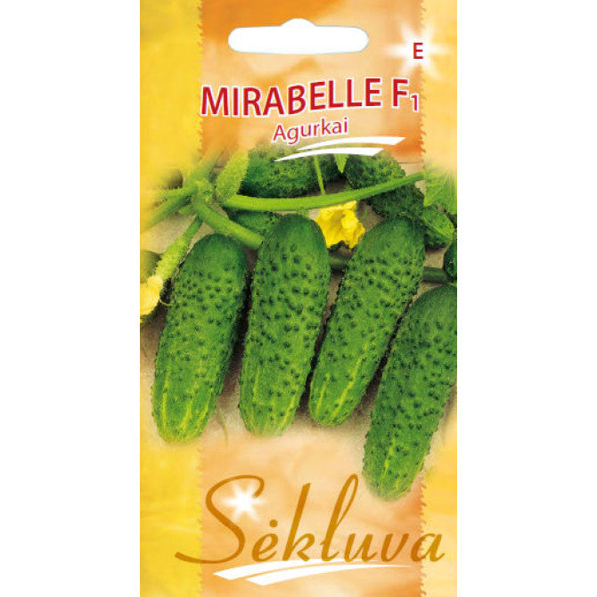 Gurķi MIRABELLE F1, 16 sēklas