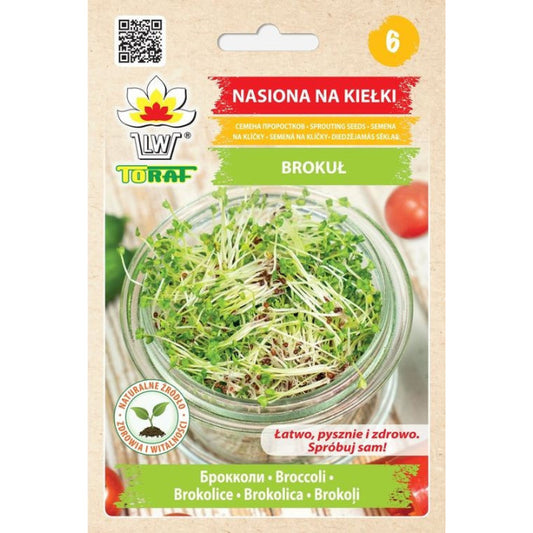 Diedzējamās sēklas brokoļi 10g IT49947CIN06M; IT53286CIN06M