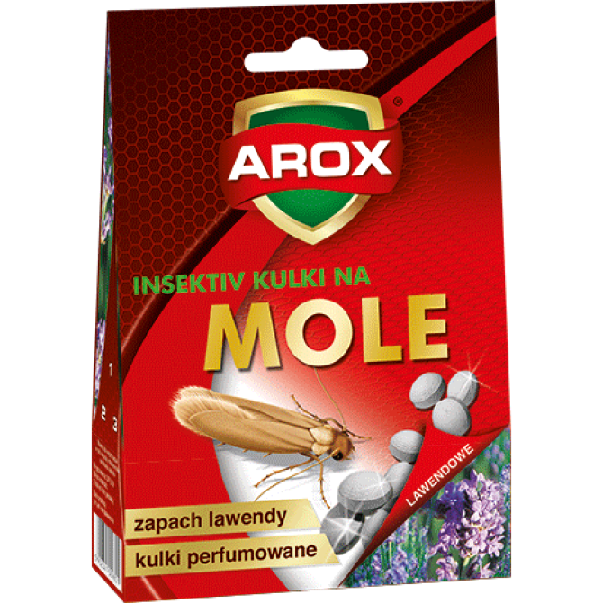 AROX Bumbiņas drēbju kodēm ar lavandas smaržu 100g