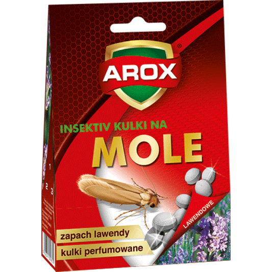 AROX Bumbiņas drēbju kodēm ar lavandas smaržu 100g