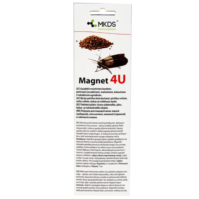 MAGNET 4U Lipīgais slazds pārtikas kodēm 1gab