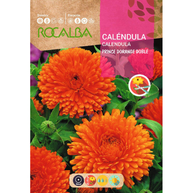 Kliņģerītes Prince D`orange doble 10g