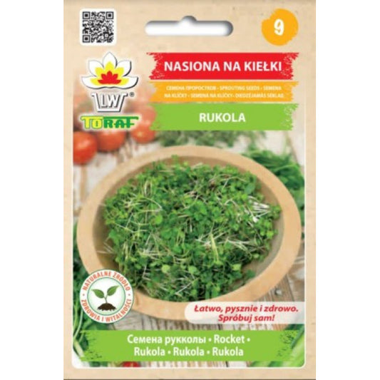 Diedzējamās sēklas Rukola 10g