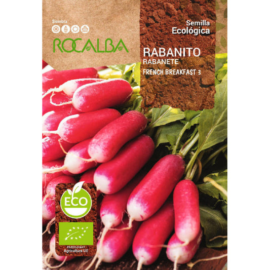 Redīsi BIO French Breakfast 3, 3g