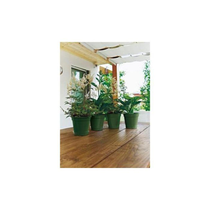 Puķu pods GARDEN 18cm zaļš