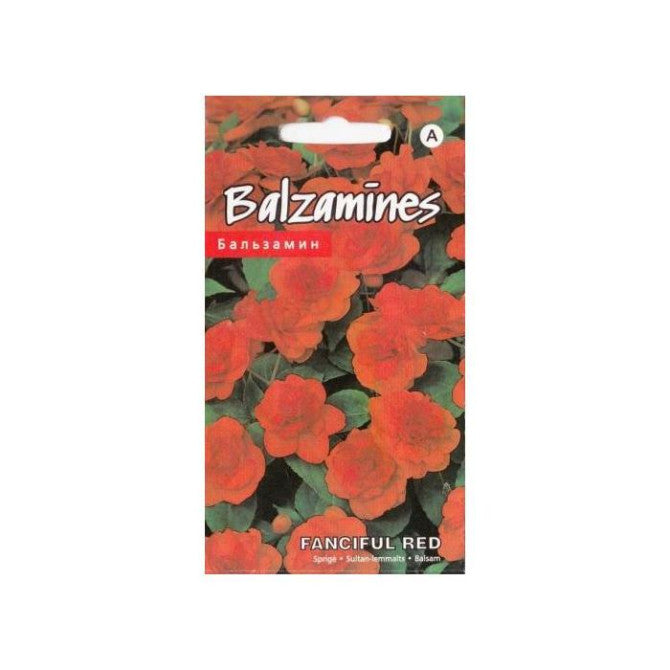 Balzamīnes Fanciful Red 5sēklas