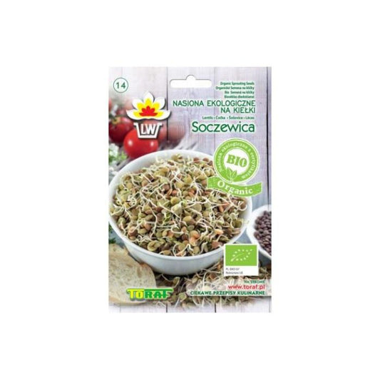 BIO diedzējamās sēklas Lēcas 30g