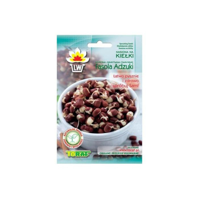 Diedzējamās sēklas pupiņas ADZUKI 50g
