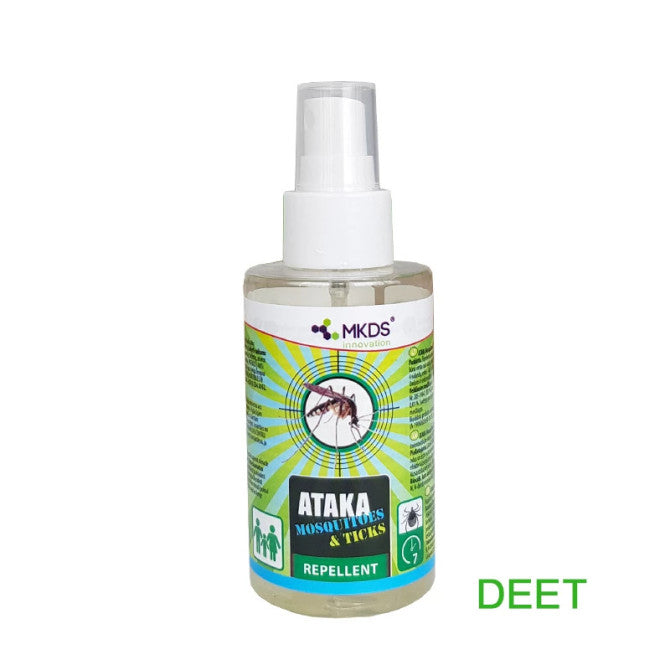 Ataka Mosquitoes and Ticks REPELENTS ērcēm un odiem 100ml
