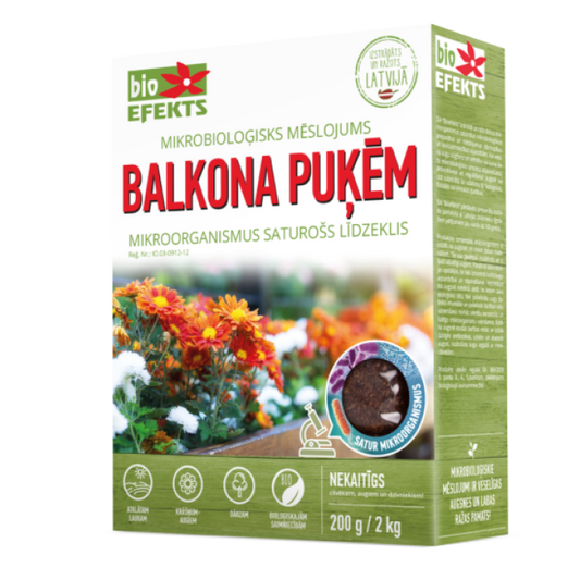 Balkona puķēm 200g
