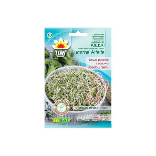 Diedzējamās sēklas lucerna 20g