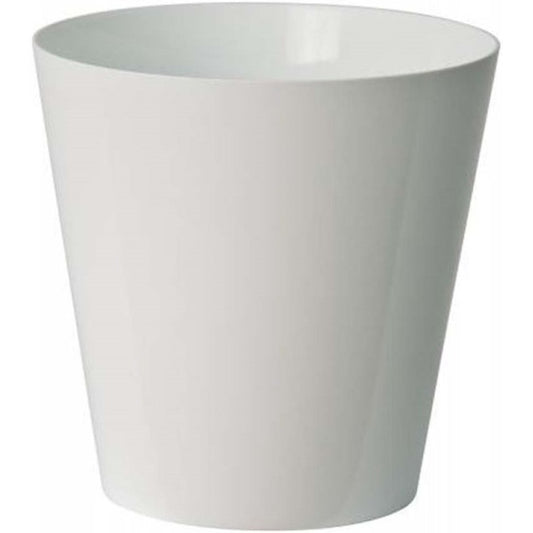Puķu pods CLIVO GREENER balts 18cm