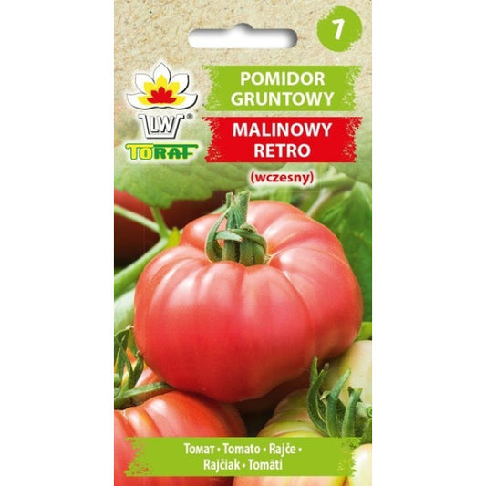 (PASE UZ PACIŅAS)Tomāti Malinowy Retro 0.5g