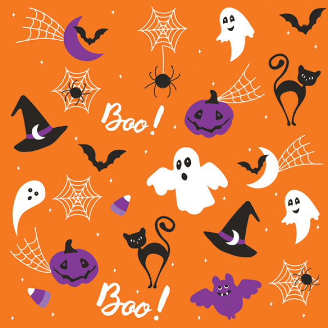 Salvetes Helovīns "Boo"