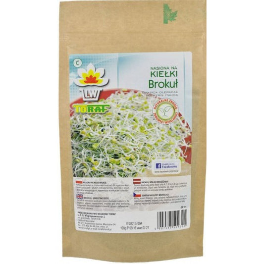 PAKA Diedzējamās sēklas BROKOĻI 100g IT45965CIN06M;IT51168CIN06M