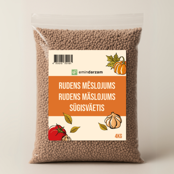 4kg Mēslojums Rudens