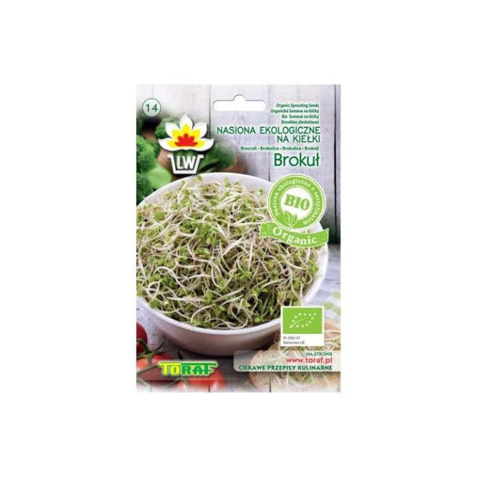 BIO diedzējamās sēklas Brokoļi 10g