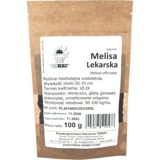 PAKA Citronmētra / Melisa Ārstnieciskā 100g PL201604335/242GL