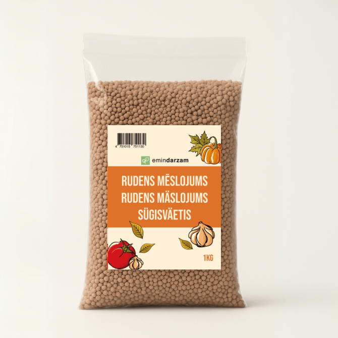 1kg Mēslojums Rudens