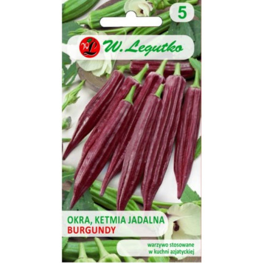 Okra BURGUNDY 2g