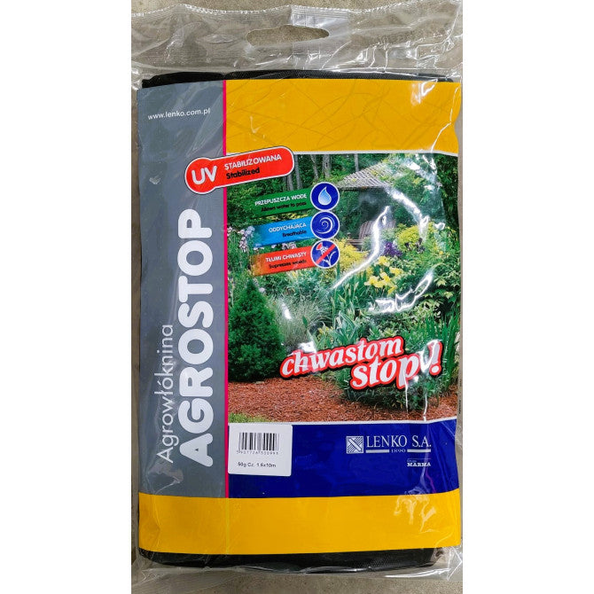 PAKA Agroplēve melna 1.6x5m 50g