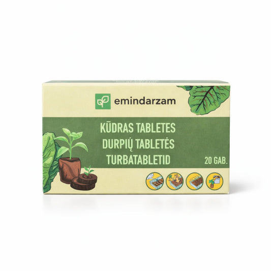 Kūdras tabletītes 20gab