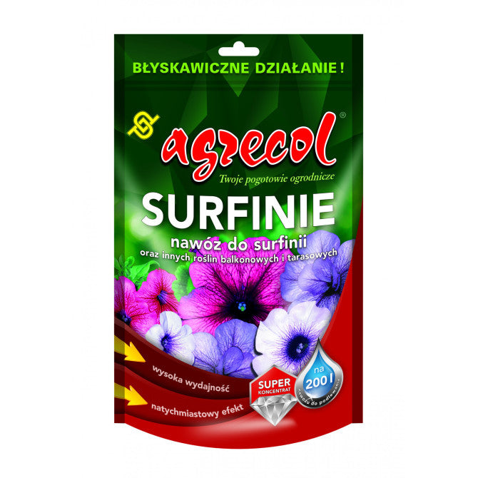 Petūnijā, surfīnijām šķīstošais mēslojums 200g