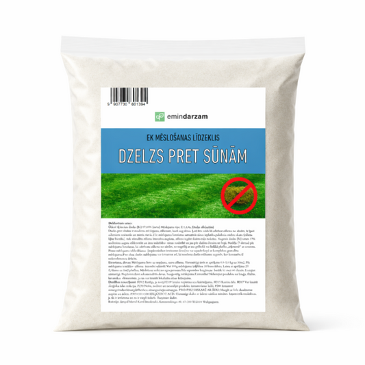 1kg Mēslojums Dzelzs pret sūnu