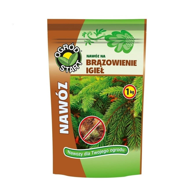 1kg mēslojums SKUJKOKIEM pret BRŪNĒŠANU Mg,S (16;32)